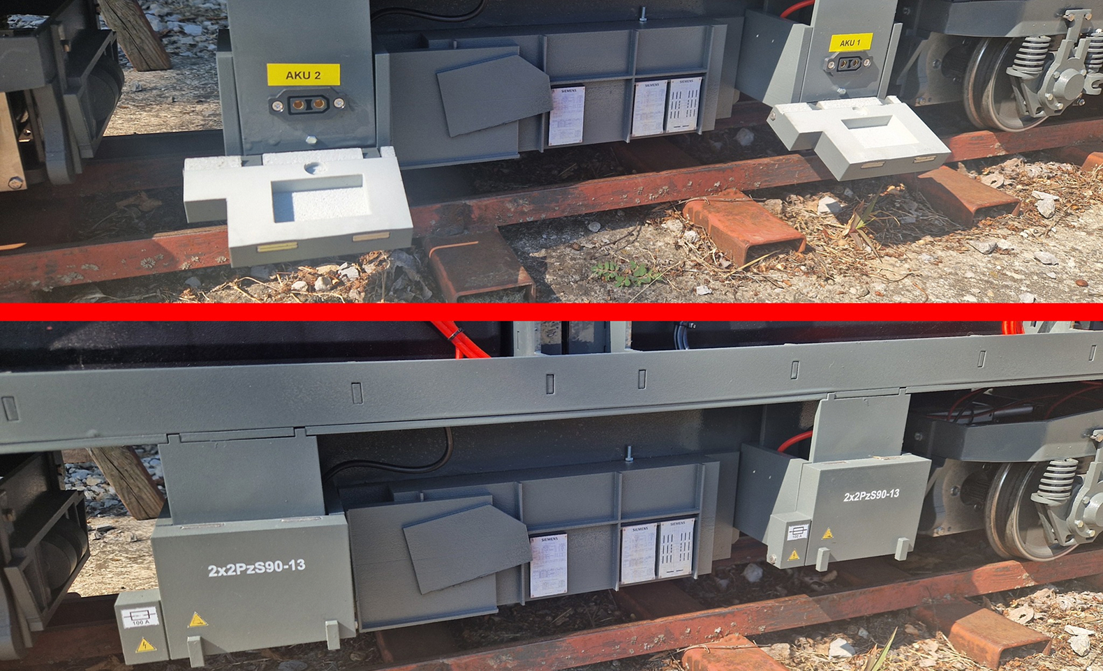 Graphic or illustration depicting technical challenges in railway systems